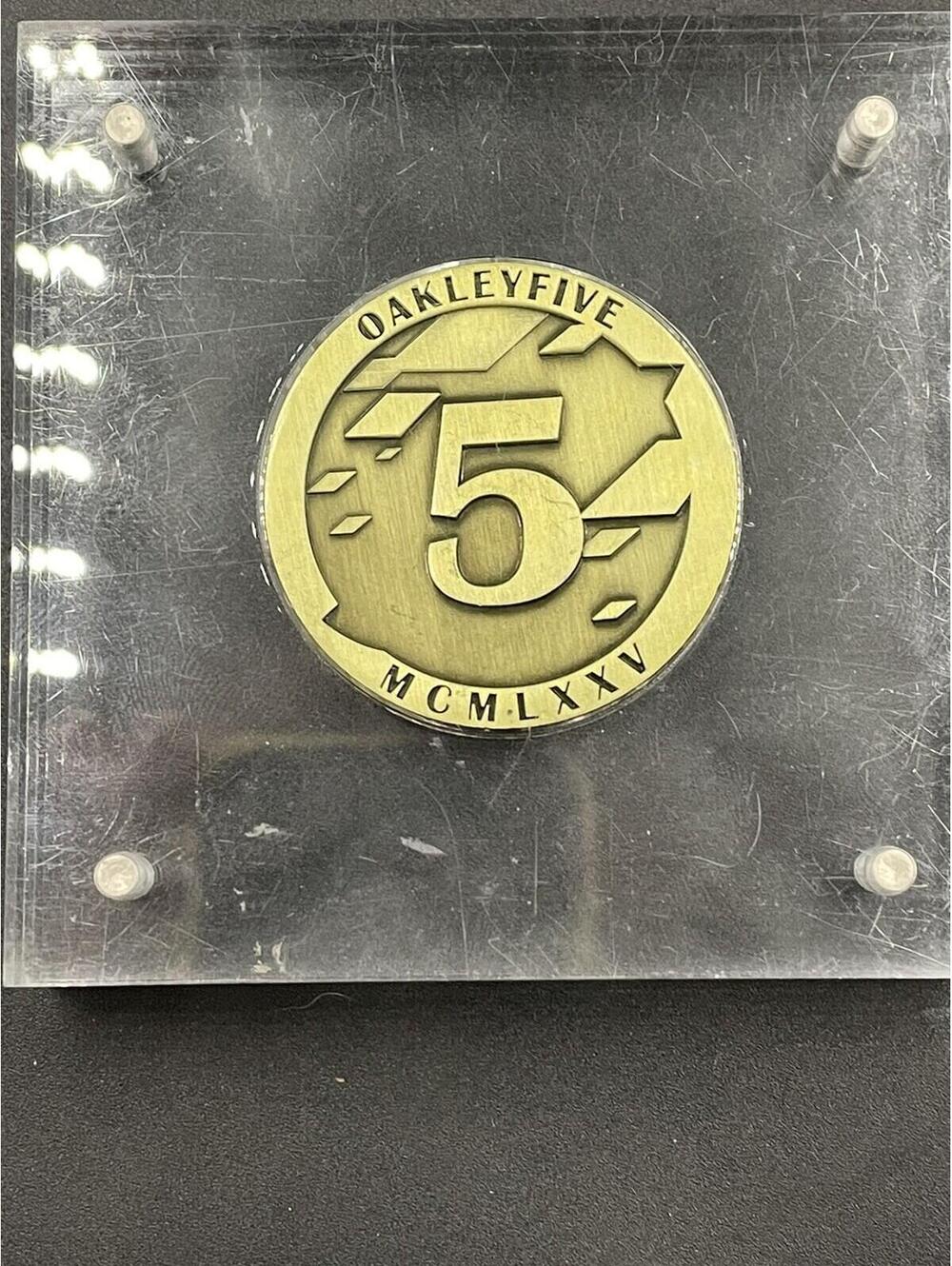 Oakley 5 Coin Gold RARE